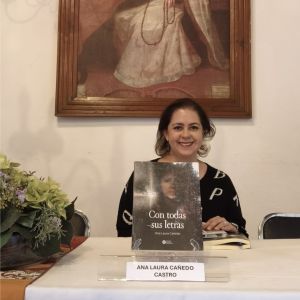 Historias de mujeres Ana Laura Cañedo en FENALEM 2024