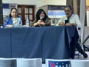 Ana laura cañedo en FENALI 2025